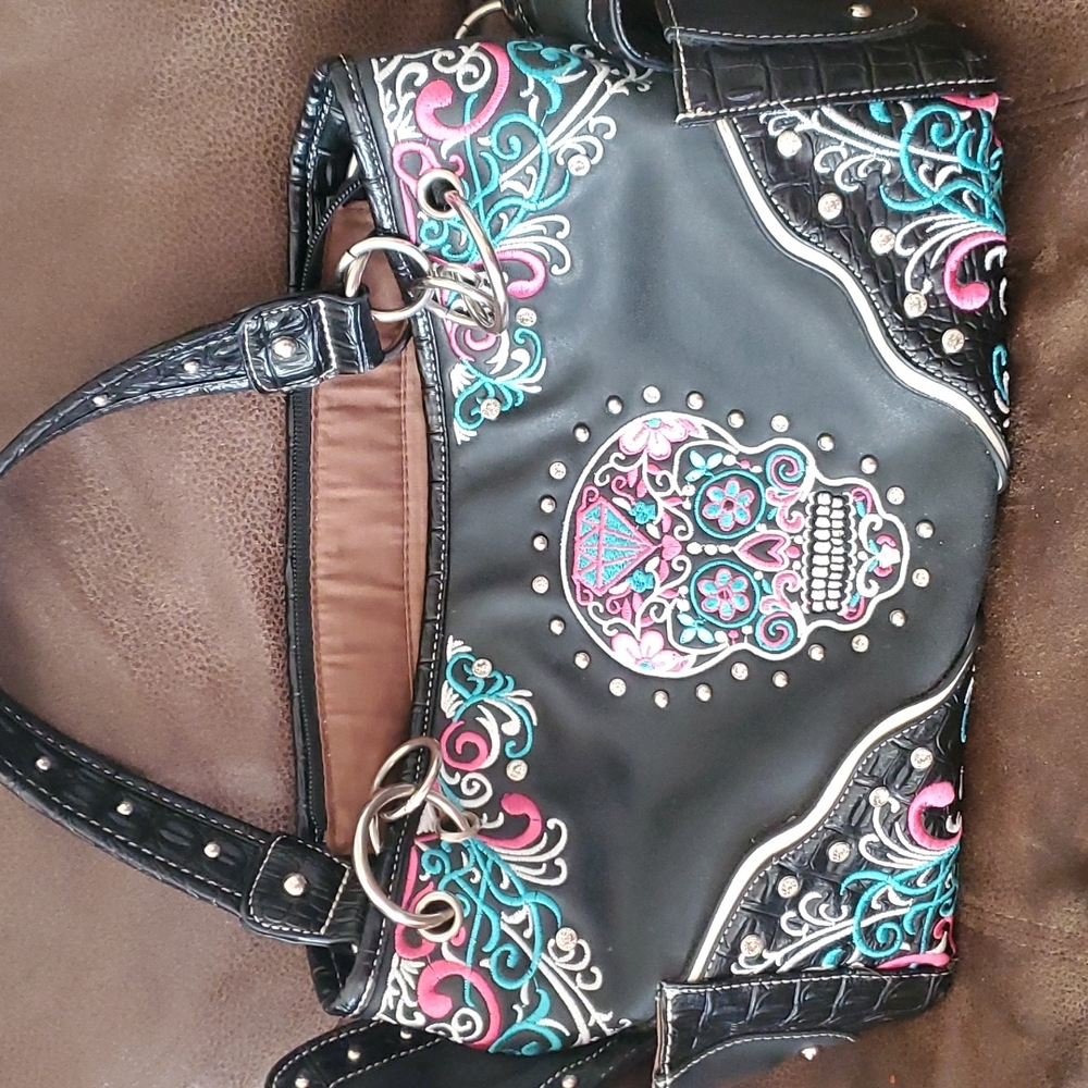 Sugar Skull Purse